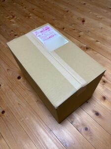 レンティオから届いた箱